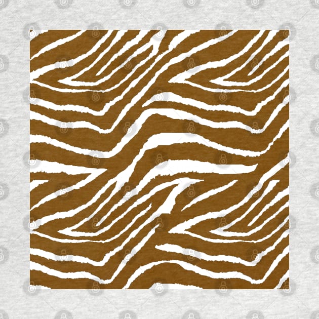 Zebra Animal Print Pattern by Overthetopsm